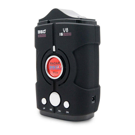 360° Full-Band Radar & Laser Detector with Voice Alerts