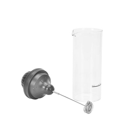 Handheld Electric Coffee Milk Frother Automatic Whisk Mixer with Jug Cup