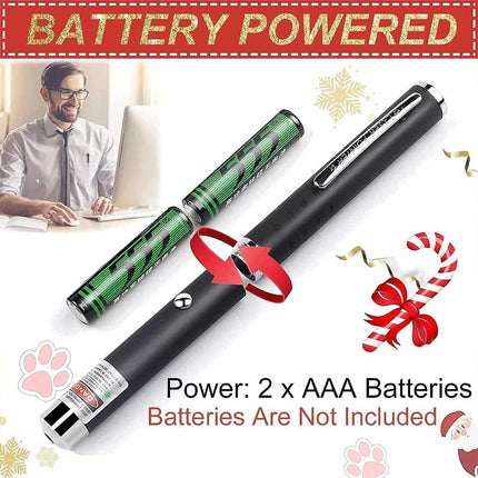 3x Laser Pointer Green Purple Red Light for Cat Dog Pet Office