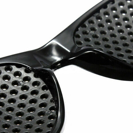 2 Pairs Anti-Fatigue Pinhole Glasses – Improve Eyesight, Reduce Eye Strain