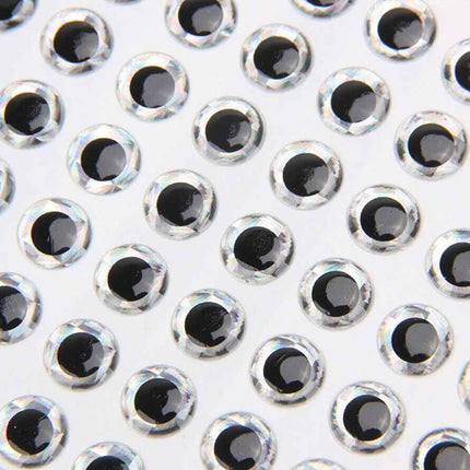 100Pcs 3D Holographic Fish Eyes for Lure Fly Tying Jigs Crafts Dolls