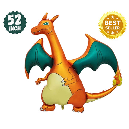 52" Giant Foil Dragon Balloon Kids Cartoon Party Birthday Decoration