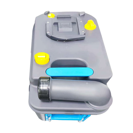 3J-W5000 RV Toilet: Compact 17.2L Tank with Rotating Bowl for Space Saving & Easy Cleaning