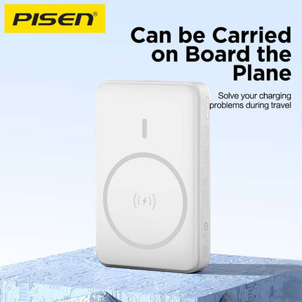 10000mAh 30W Magnetic Wireless Power Bank PD QC3.0 Fast Charging