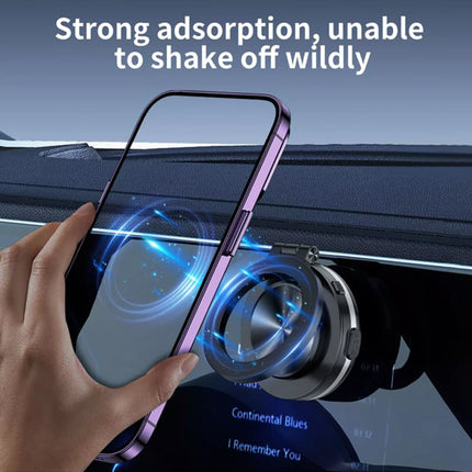 Car Magnetic Vacuum Suction Phone Mount, Strong Dashboard Holder
