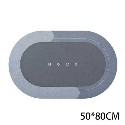 Absorbent Microfiber Magic Door Mat Washable Anti-Slip Floor Mat