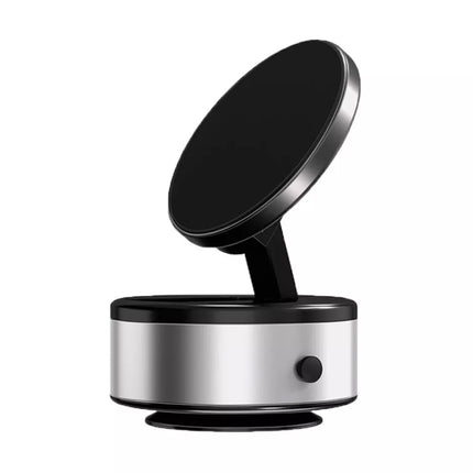 Auto-Unlock Phone Holder: Strongest Magnetic Suction + Fast Wireless Charging, 360° Rotating Dashboard Mount for All Phones