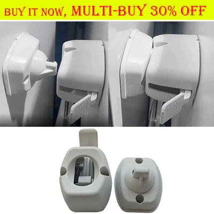RV Door Catch & Latch Holder Kit for Motorhome, Caravan & Cargo Compartment Doors