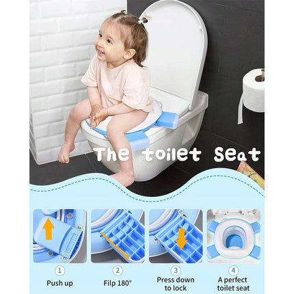 Reusable Portable Folding Potty for Toddler Outdoor Camping Travel