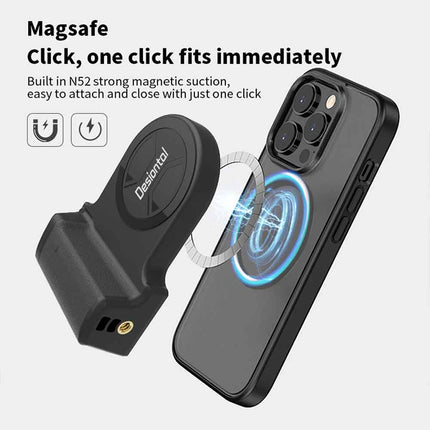 360° Magnetic Phone Grip Selfie Remote Universal Camera Bracket Holder
