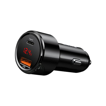 Baseus 45W Car Charger: PD3.0 QC4.0 Fast USB-C Adapter for MacBook Air, iPhone 15, Galaxy, iPad Pro in Car
