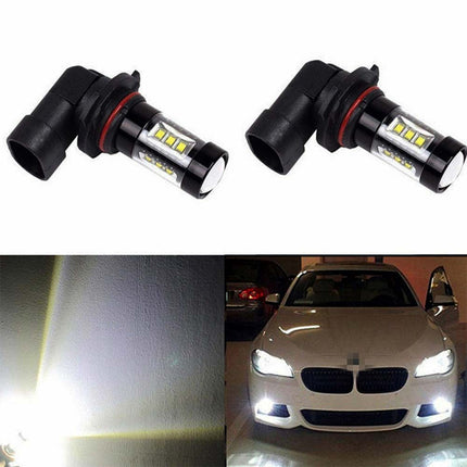 Ultra Bright 9006/HB4 LED Bulbs 2-Pack – 300% Brighter, Plug-and-Play for Headlights & Fog Lights