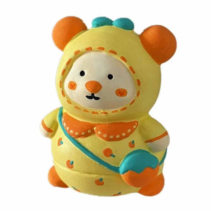 10-Pack Paint Your Own Bear Decorations Arts & Crafts DIY Kit for Kids Family
