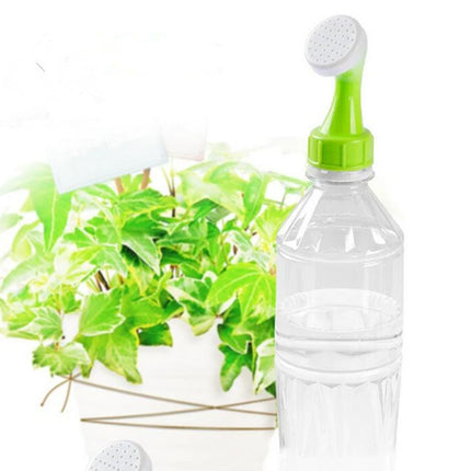 2X Bottle Top Sprinkler DIY Plastic Watering Can for Plant Seedling Irrigation