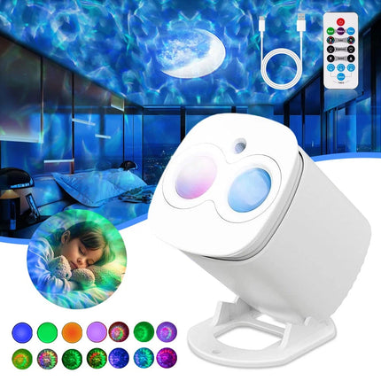 Smart Nebula Galaxy Projector Starry LED Night Light for Ceiling & Wall