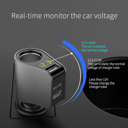 Universal Dual USB Car Charger - 3.1A Fast Charging Cigarette Lighter Adapter