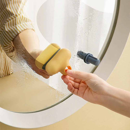 Compact Squeegee for Glass Mirrors & Bathroom Efficient Cleaning Tool