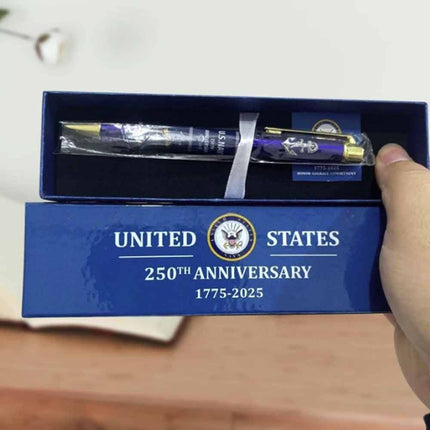 U.S. Navy 250th Anniversary Pen (1775–2025) – Naval Collectible Gift