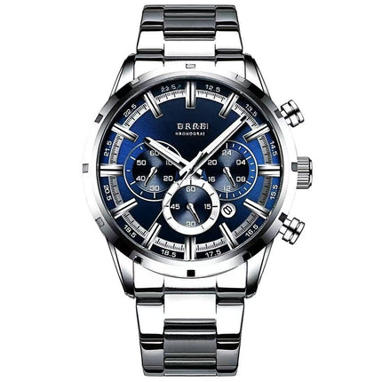 Men's Military Sport Silicone Watch with Calendar for Boys