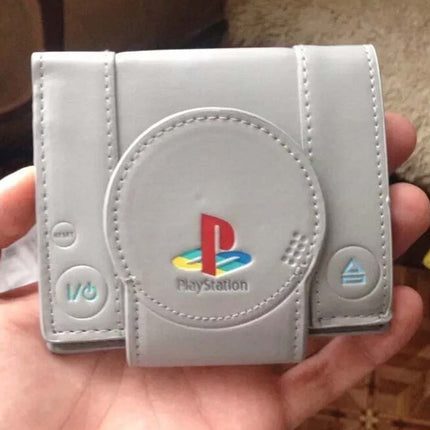 Playstation Console Shaped Double Fold Student Wallet