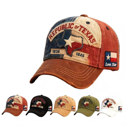 Lone Star Texas Republic Baseball Cap 1836-1845 Unisex Hat