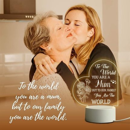 Mother's Day Gift: USB Bedside Night Light for Mum