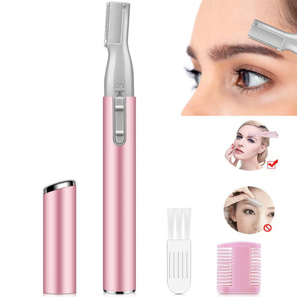 Electric Eyebrow Trimmer & Facial Hair Remover for Women