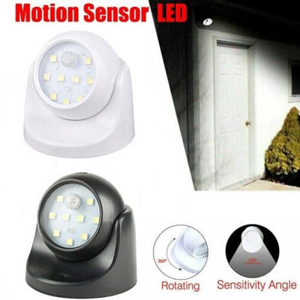 Battery 360° Motion Sensor LED Security Light for Indoor Outdoor Garden