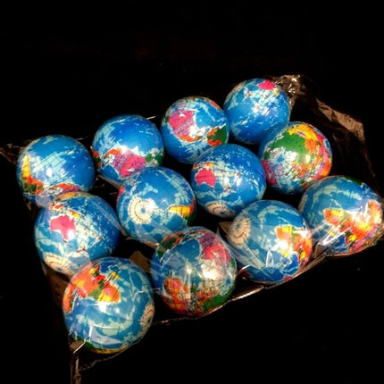 12 Pack PU Soft Stress Balls, 6.3cm Foam Squeeze Balls for Relax