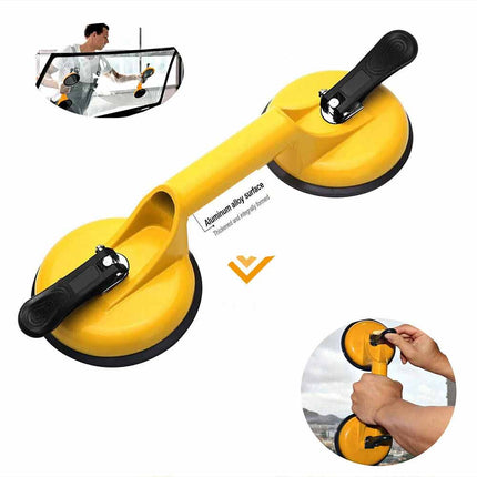110kg Heavy Duty Dual Suction Cup Aluminium Glass Lifter & Dent Puller