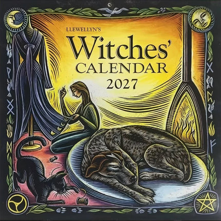 2027 Witch-Themed Wall Calendar