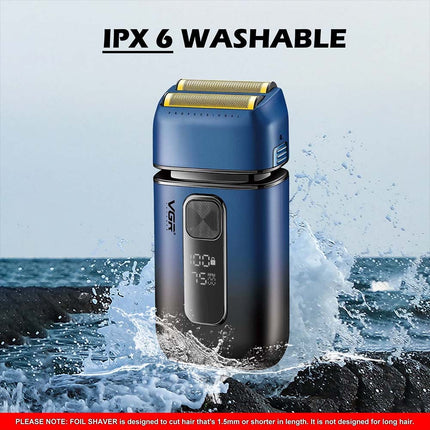 Electric Foil Shaver for Men Cordless Waterproof Shaving Machine Skin Fade