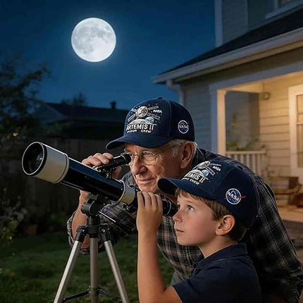 2026 Back to the Moon Cap, Artemis II Lunar Mission Commemorative Hat