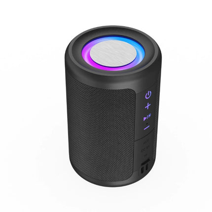 Portable Mini Bluetooth Speaker with RGB Lights Loud Sound & Deep Bass