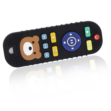 Baby Silicone Teething Remote Control Toy Soft Teether for Infants Toddlers Chew Sensory Toy