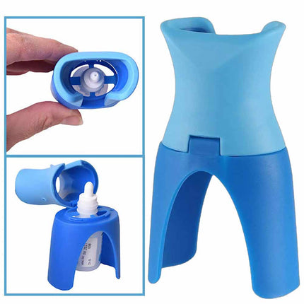 Portable Reusable Eye Drop Bottle Dispenser Aid