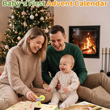 Baby Advent Calendar 2026 24-Day Infant Toy Christmas Countdown BPA Free