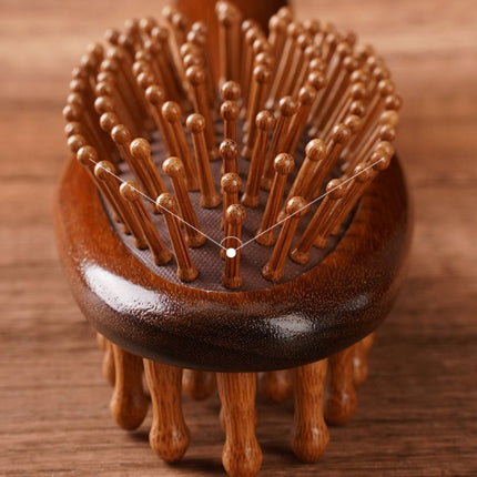 Sandalwood Air Bag Massage Hair Brush & Wood Comb for Hair Care