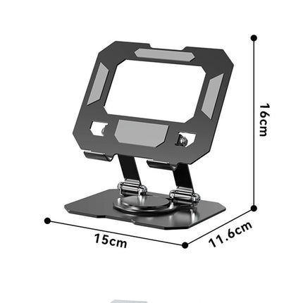 Portable Metal Desktop Swivel Stand for Tablet & Laptop, iPad Pro/Air
