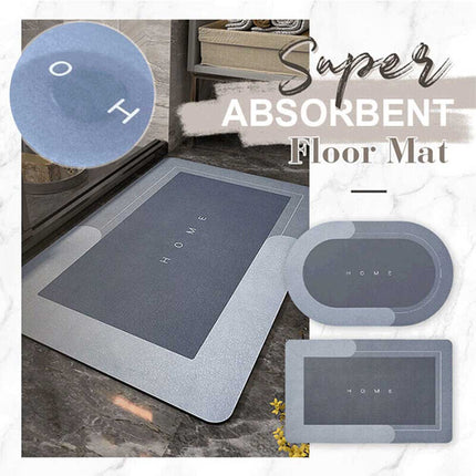 Absorbent Microfiber Magic Door Mat Washable Anti-Slip Floor Mat