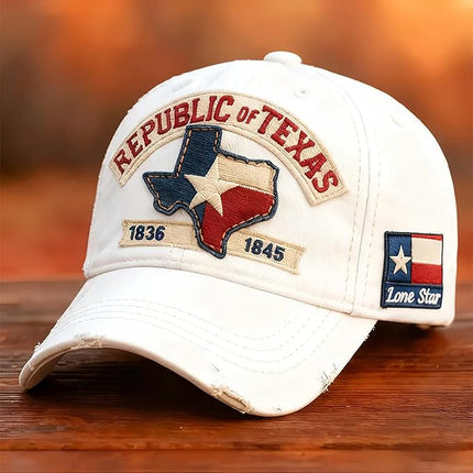 Lone Star Texas Republic Baseball Cap 1836-1845 Unisex Hat