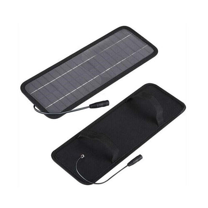 5W 12V Portable Solar Battery Maintainer & Trickle Charger