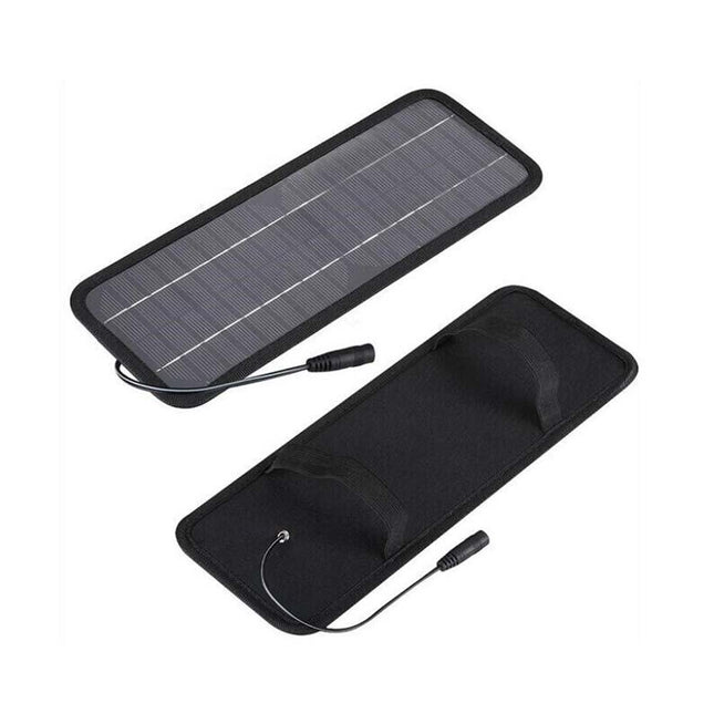 5W 12V Portable Solar Battery Maintainer & Trickle Charger