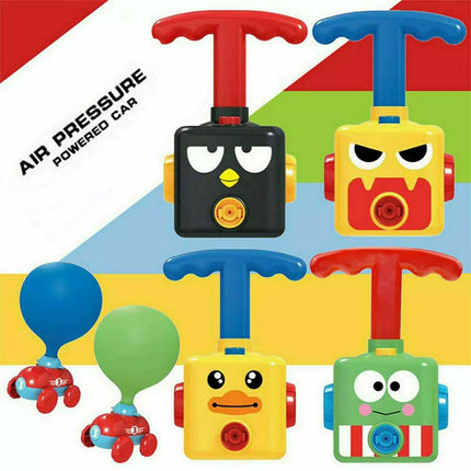 Balloon Powered Car Toy | Inertia Launch Vehicle for Kids Science Experiment