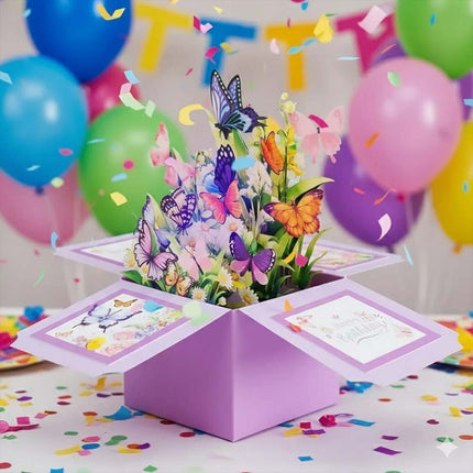 3D Pop Up Birthday Card for Her – Mum, Daughter, Wife, Niece