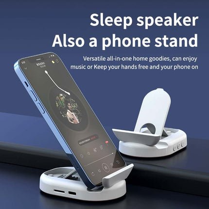 Wireless Sleep Speaker Bone Conduction Pillow Speaker with Noise Reduction & TF Card Playback