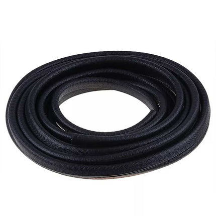 5M Black U-Shape Car Door Edge Guard | Rubber Seal Trim Protector Strip for Door Boot/Trunk
