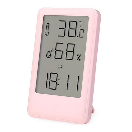 Multifunctional Digital Alarm Clock w/ Indoor Temp & Humidity