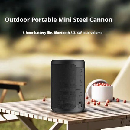 Portable Mini Bluetooth Speaker with RGB Lights Loud Sound & Deep Bass