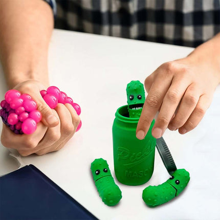 Fun 3D Printed Pickles in Mason Jar – Perfect Gifts for Everyone